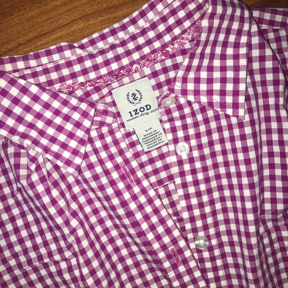 Izod | Tops | Womens Izod Button Down Shirt | Poshmark